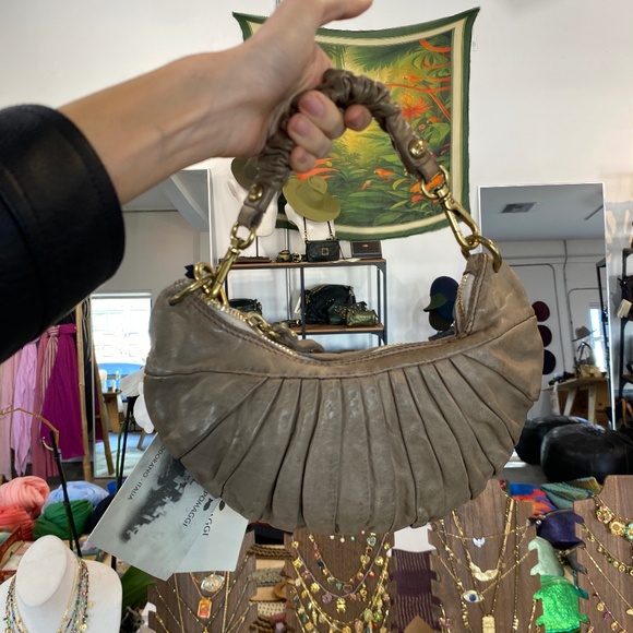 Shoulder Bag "LUNA" in beige - Picture 6 of 6